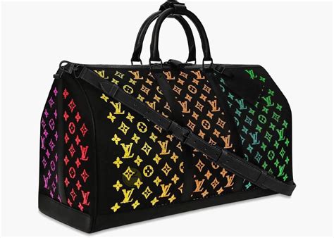 louis vuitton carbon fiber optics keepall|louis vuitton keepall 50 black.